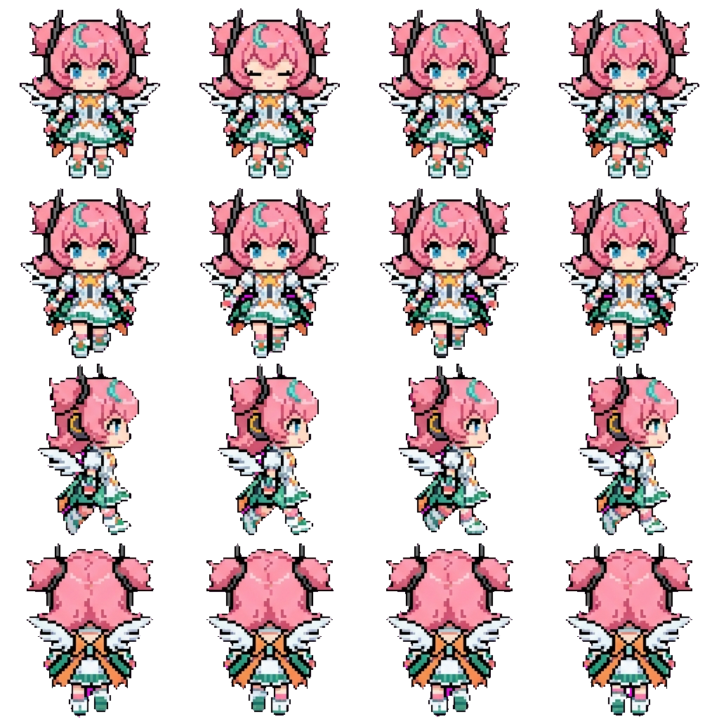 Aria movement sprite