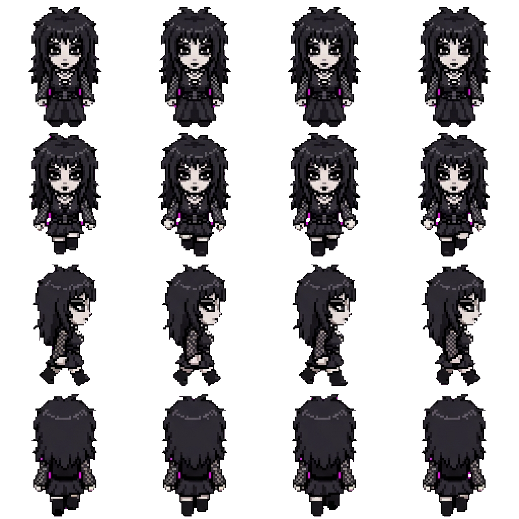 Arulita Artista movement sprite