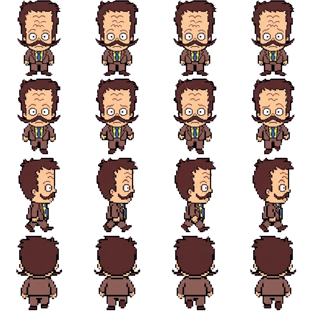 Jared movement sprite