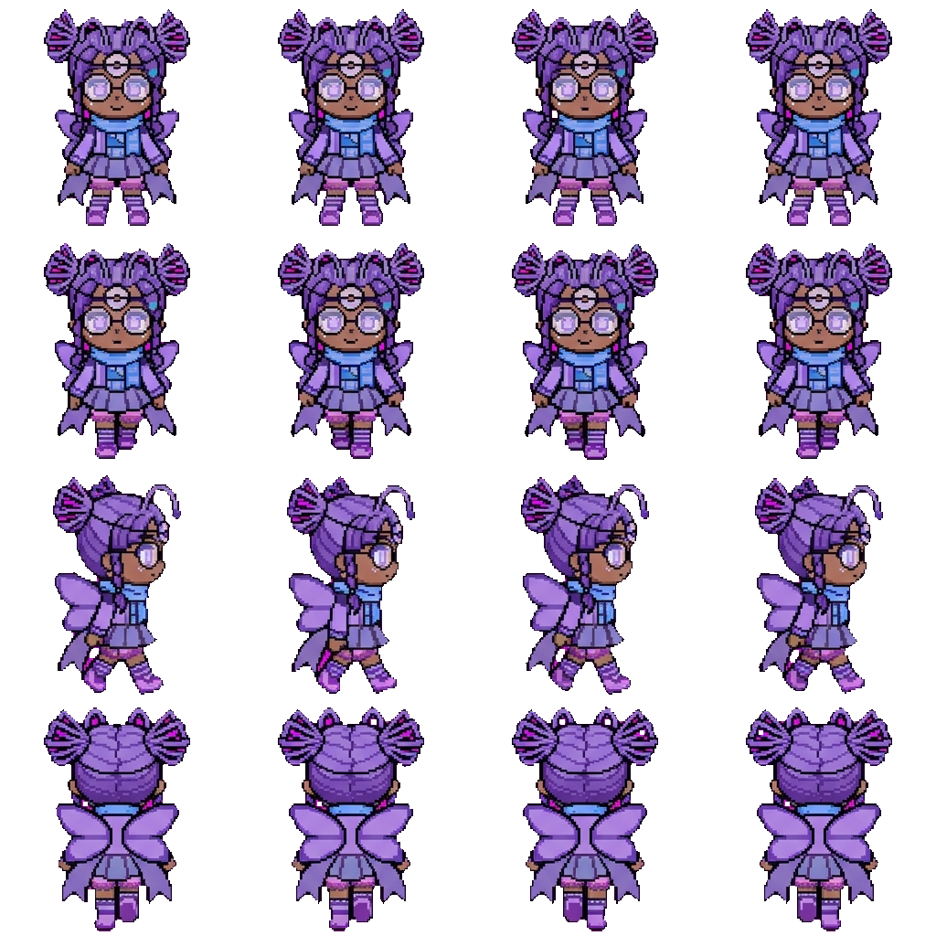 Andromeda movement sprite