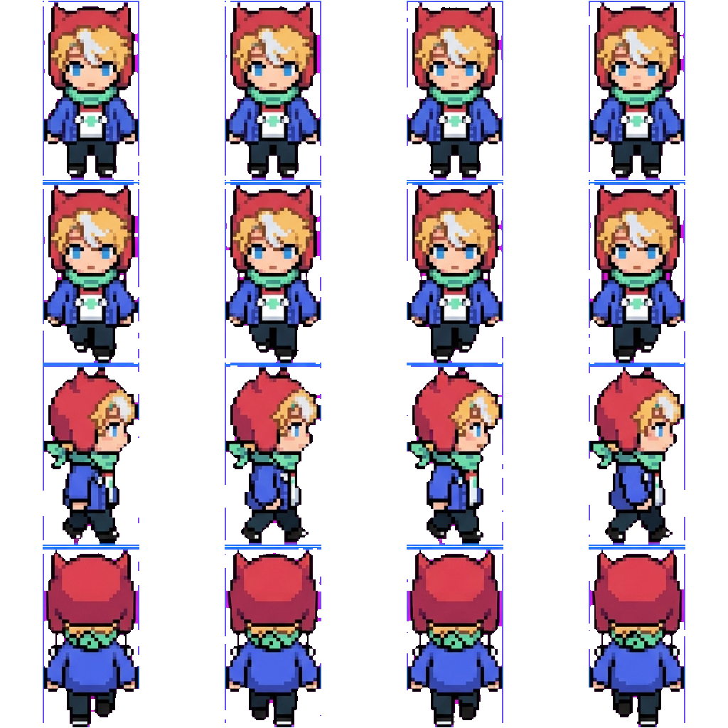 Tommy movement sprite