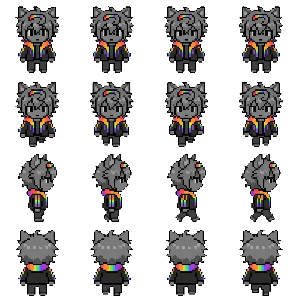 Spoke movement sprite