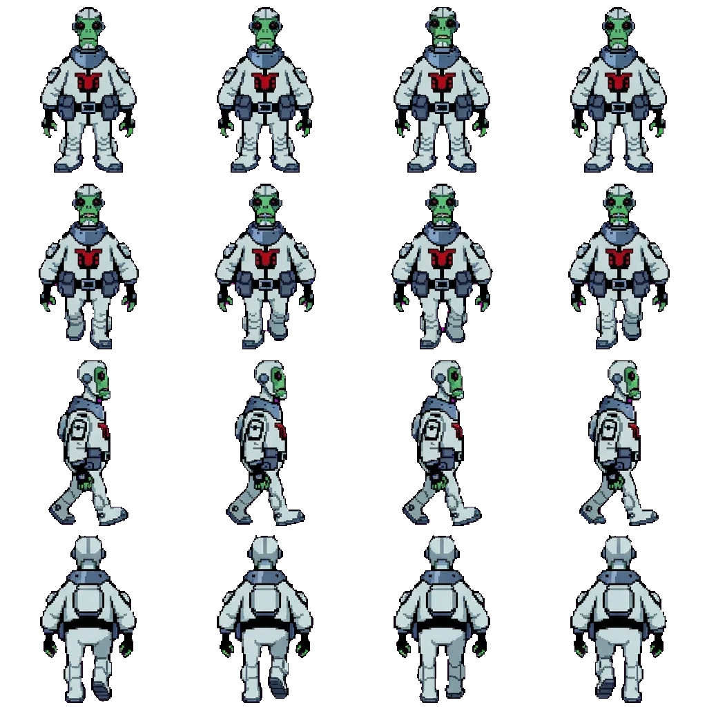 Inspector 13 movement sprite