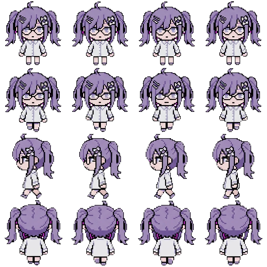 Maria movement sprite