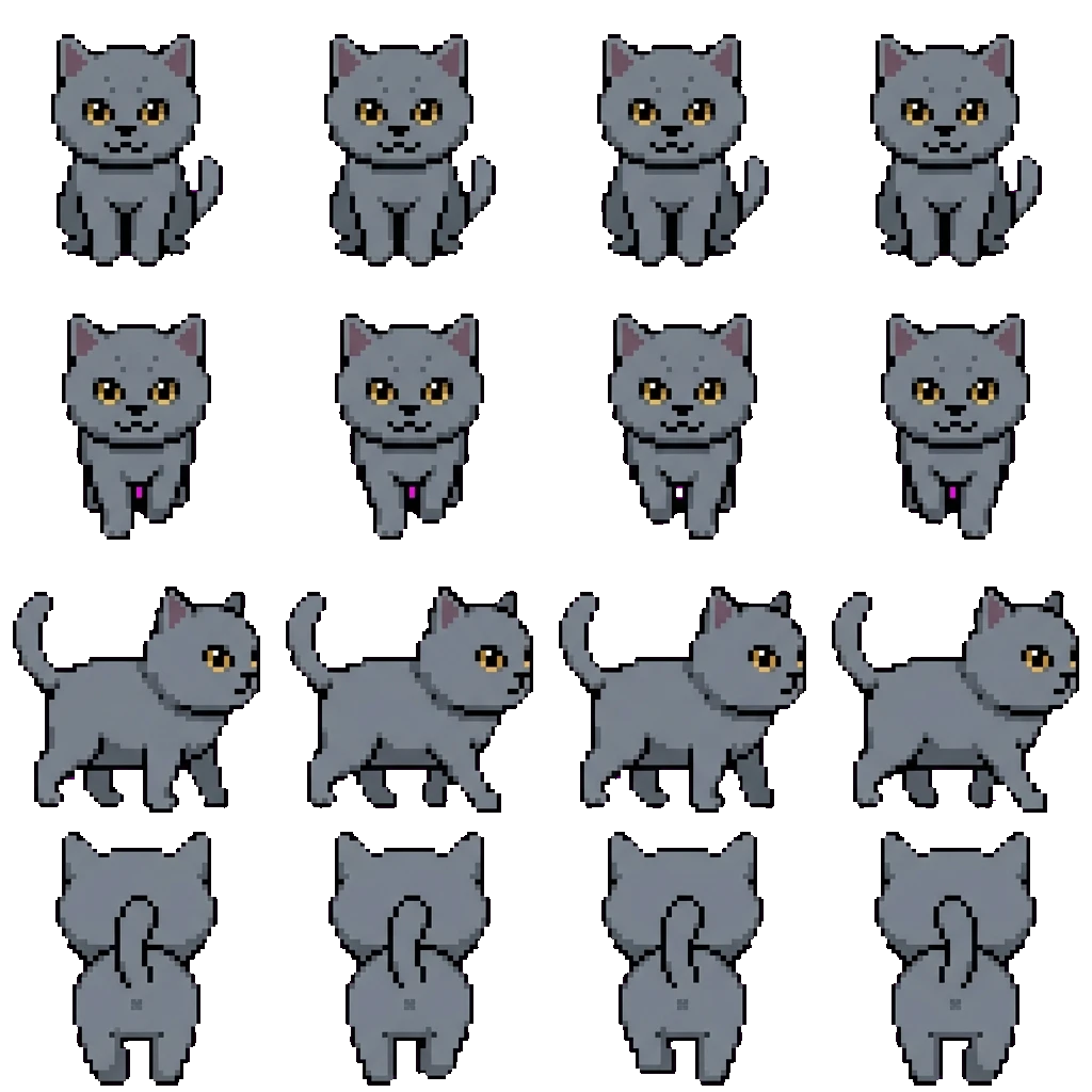 Smoky movement sprite