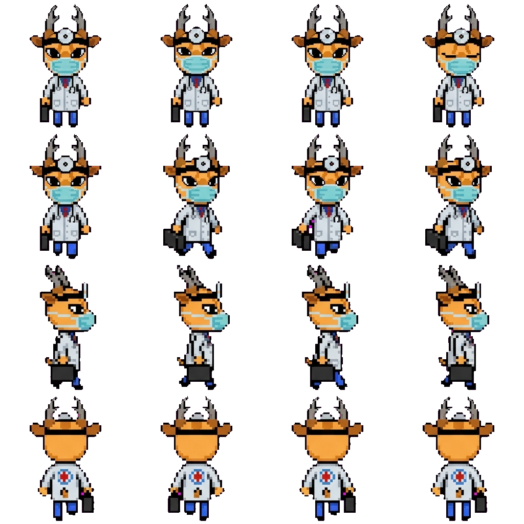 Doctor harlow movement sprite