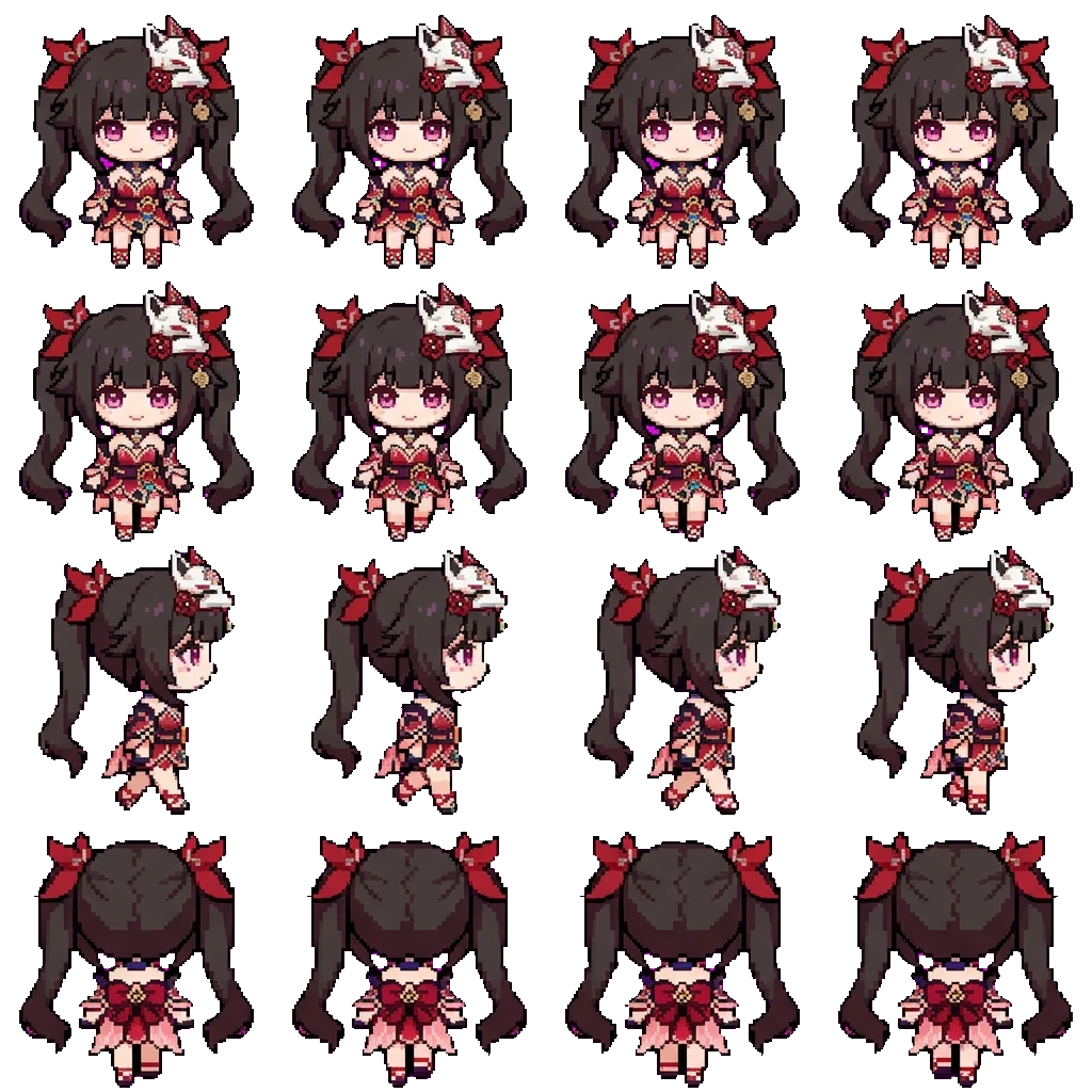 Sparkle movement sprite