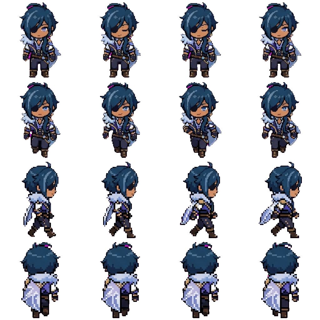 Kaeya movement sprite