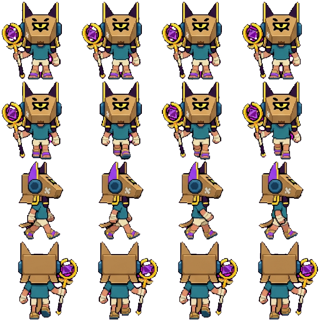 Finx movement sprite