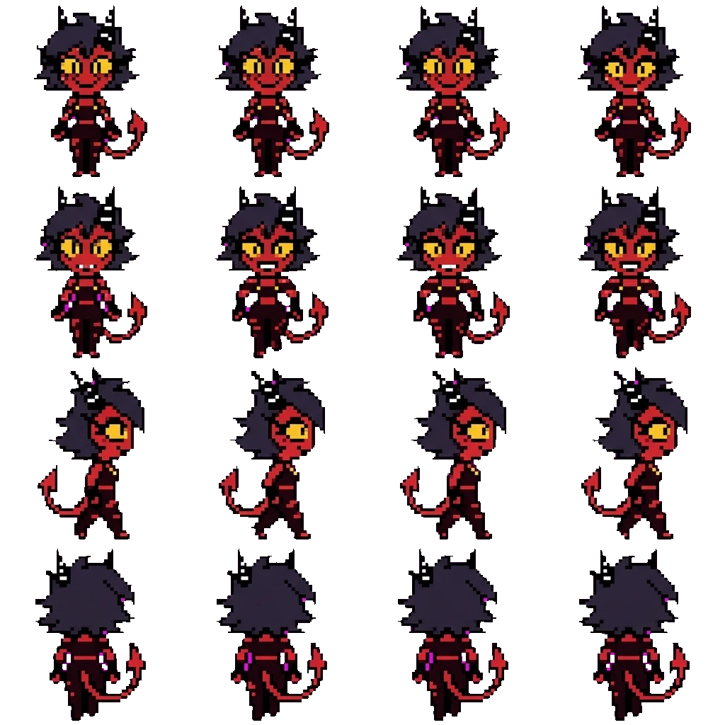 Millie movement sprite