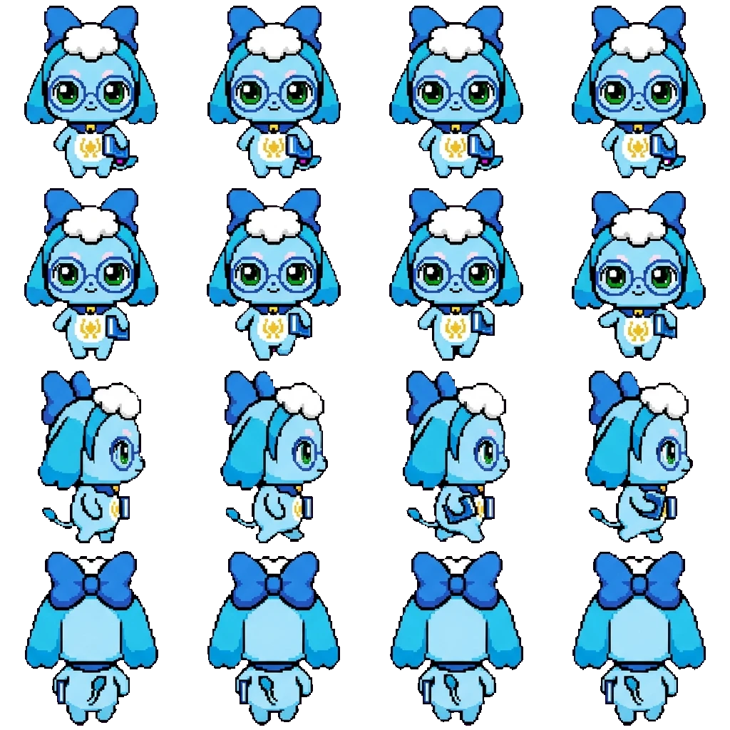 Dadaping movement sprite
