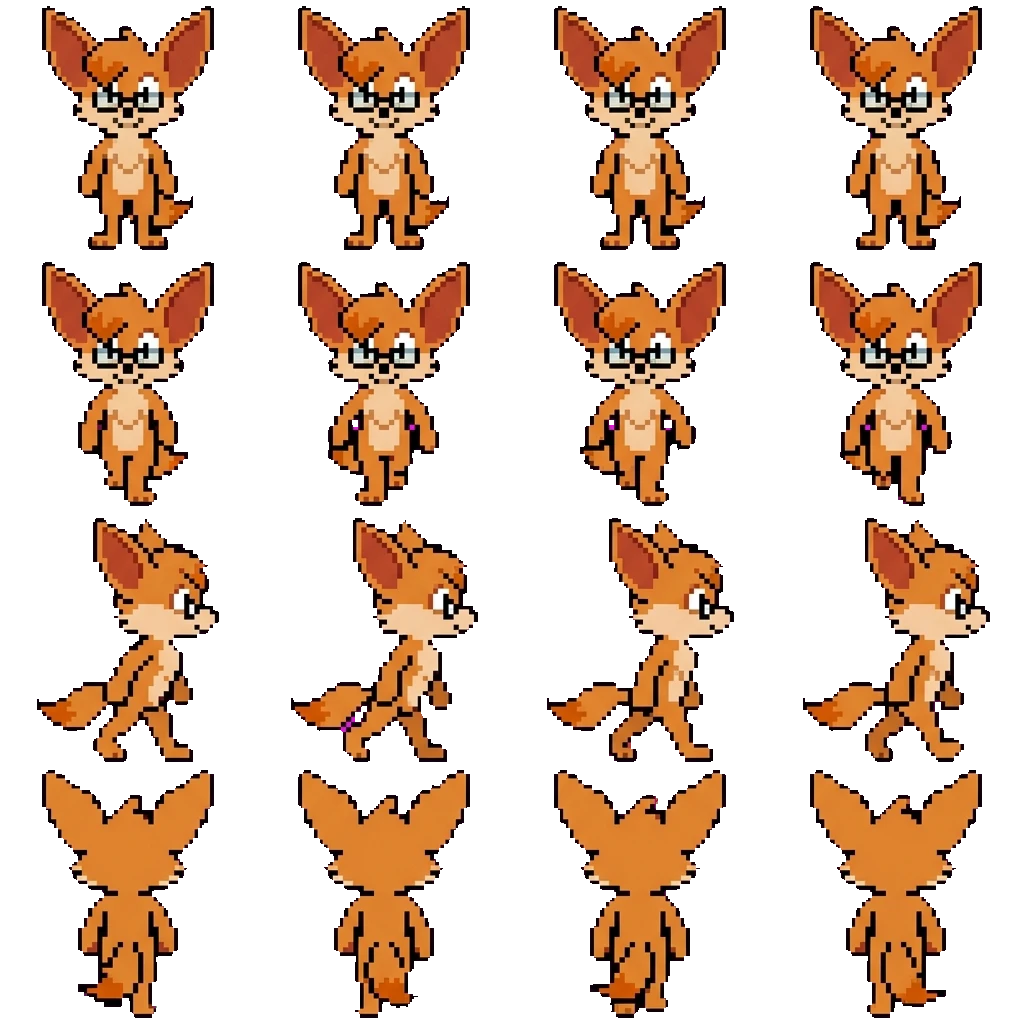 Dami movement sprite