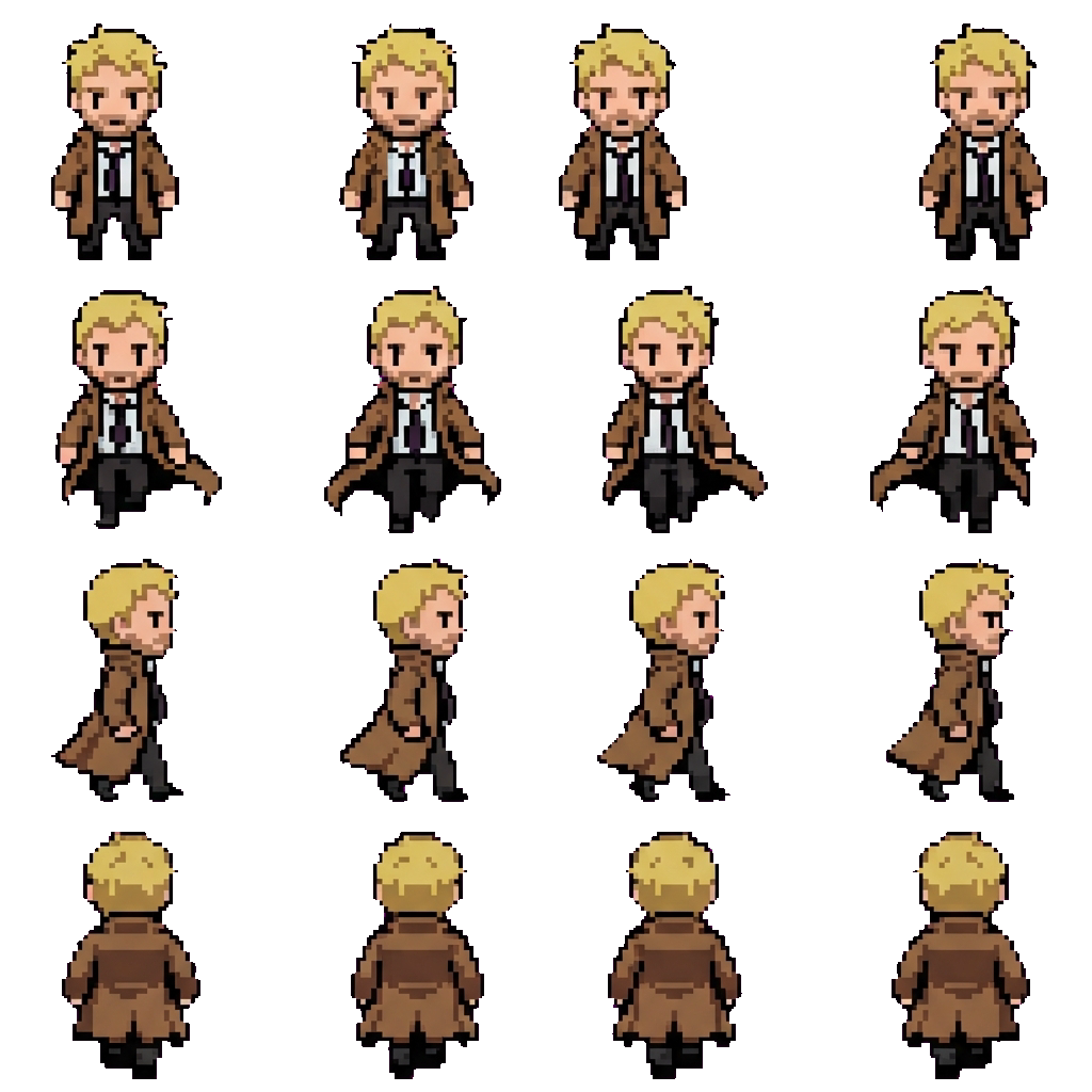John Constantine movement sprite