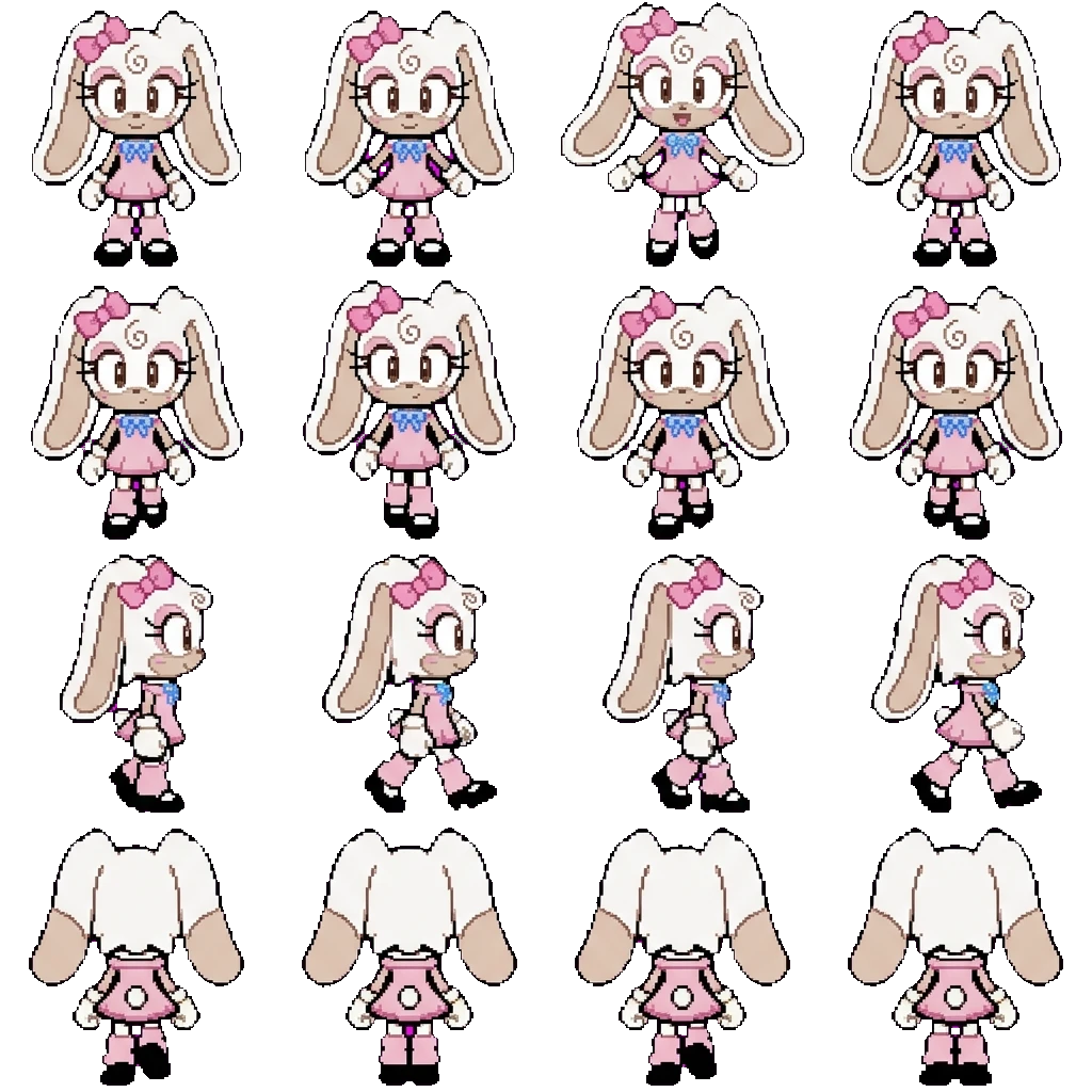 Lois The Rabbit movement sprite