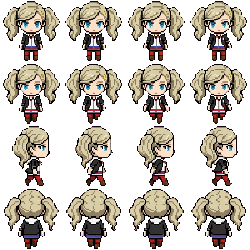 Ann movement sprite