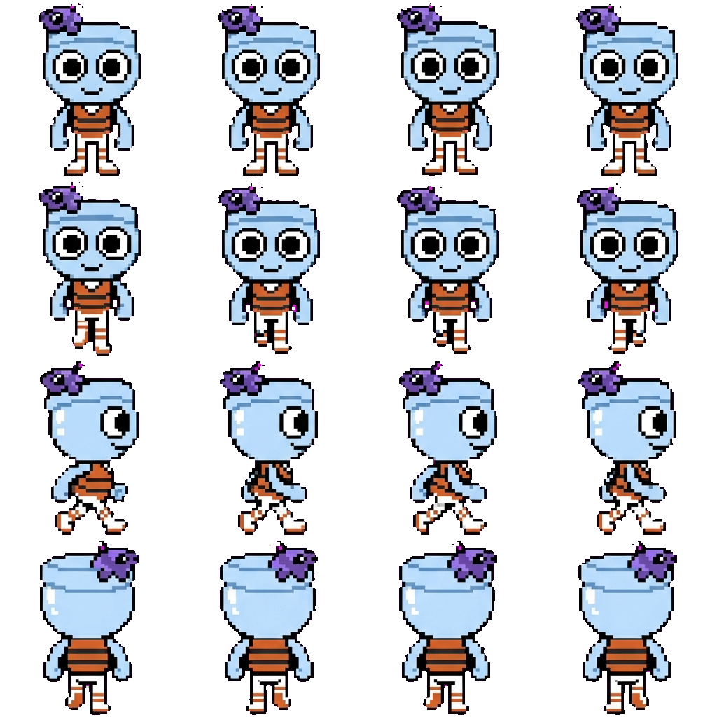 Finn Fishbowl movement sprite