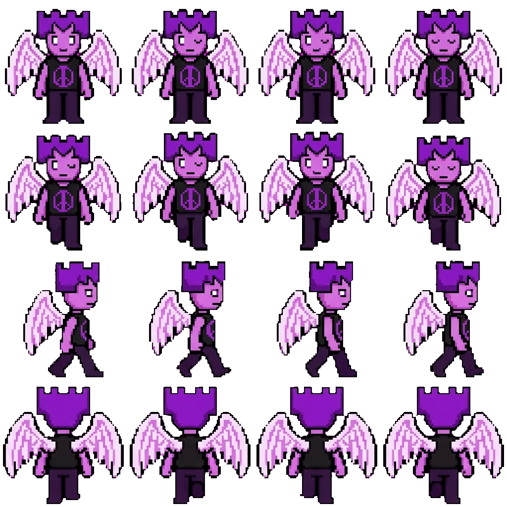 Peace movement sprite