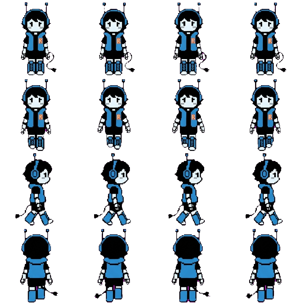 Byte movement sprite