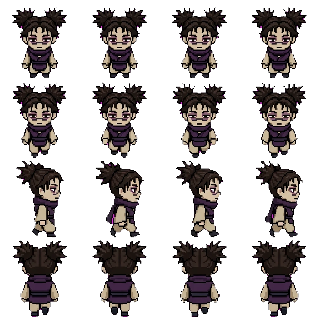 Choso Kamo movement sprite