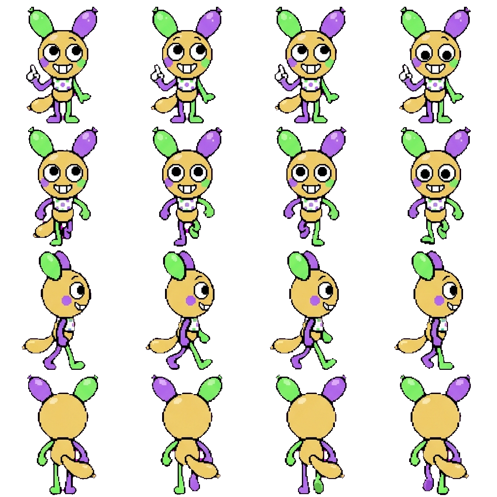 Looey movement sprite