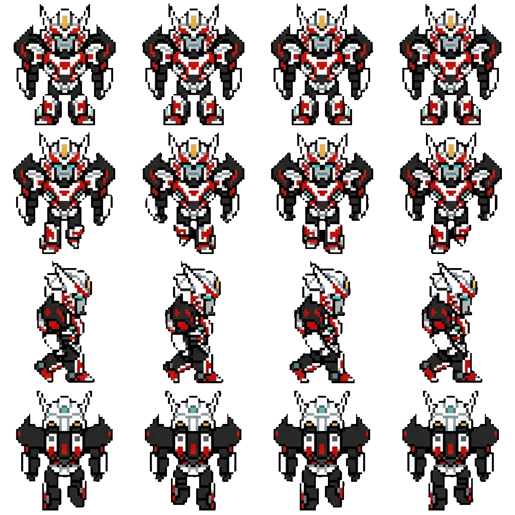 Drift movement sprite