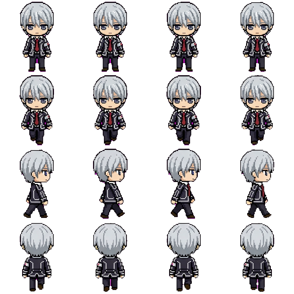 Zero movement sprite