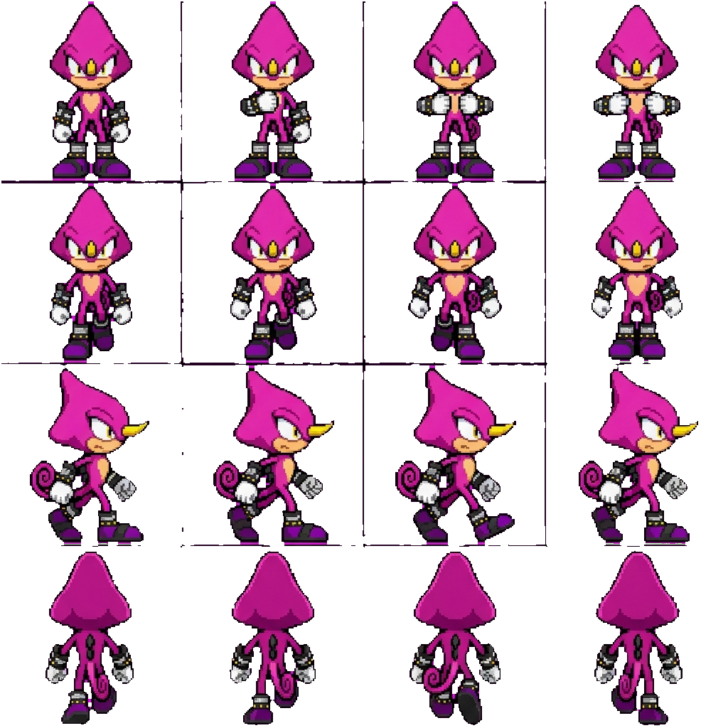 Espio movement sprite