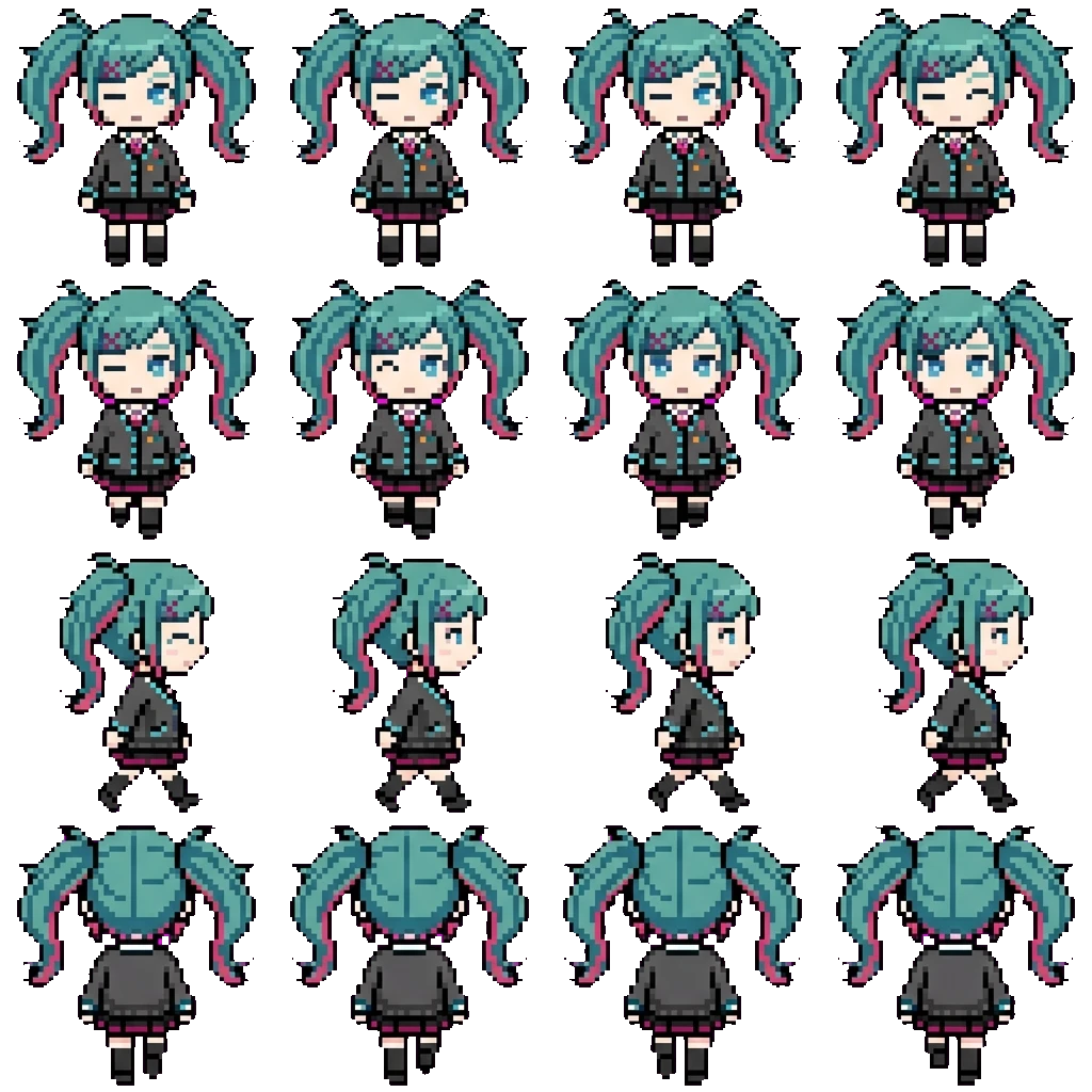 L/n Miku movement sprite
