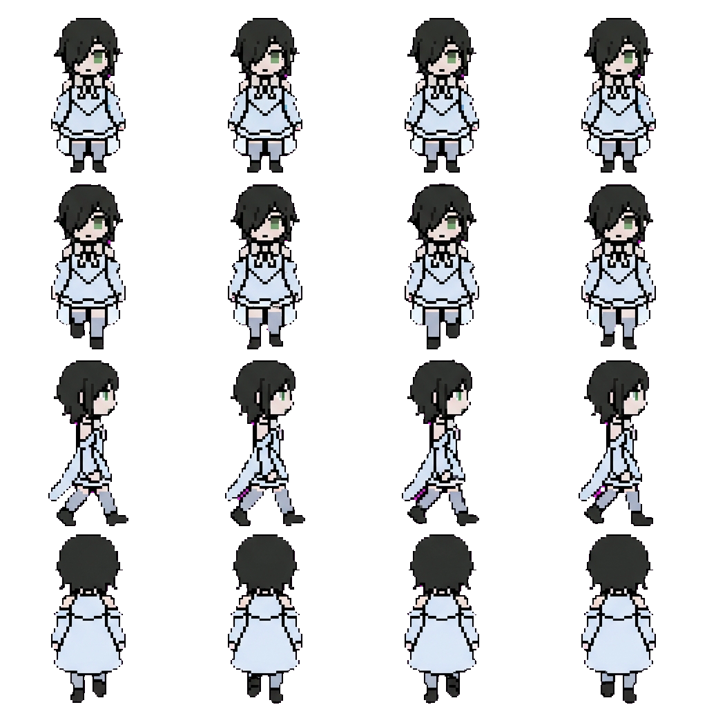 Kira movement sprite