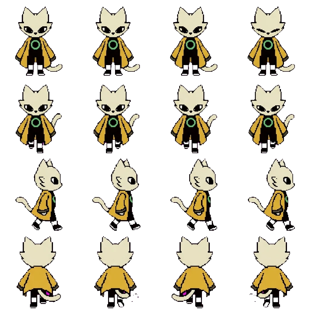 Yi movement sprite