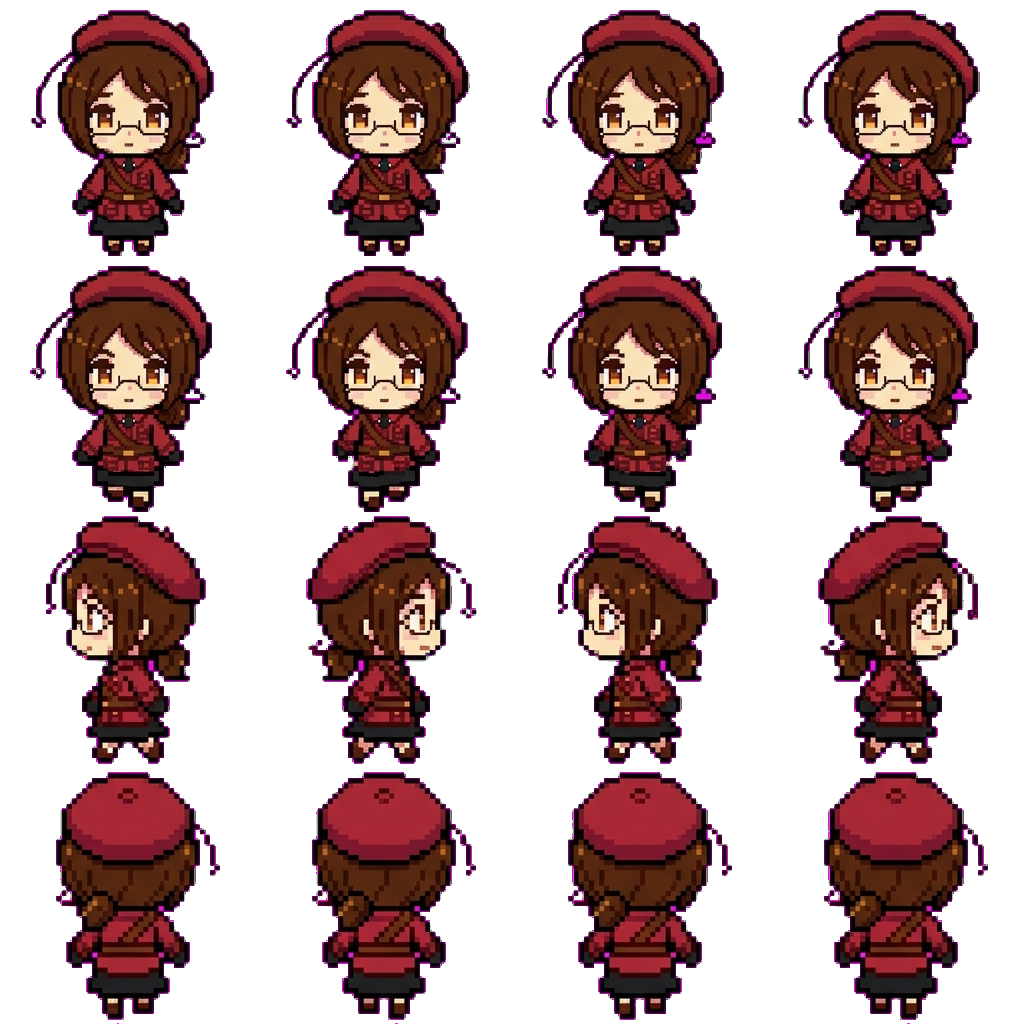 Eloise movement sprite