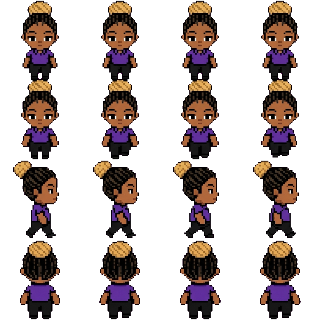 God Diva movement sprite