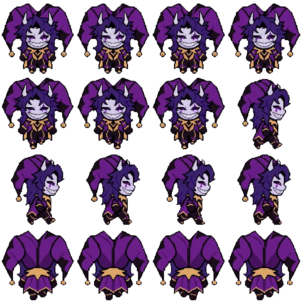 Jester movement sprite