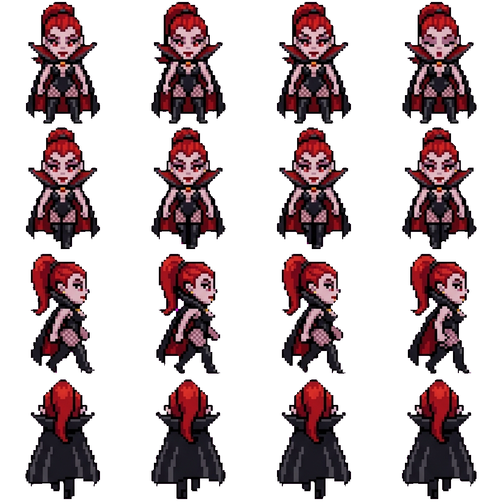 Trixe movement sprite