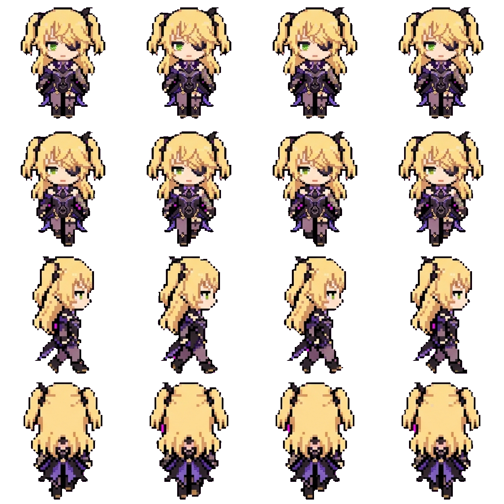 Fischl movement sprite