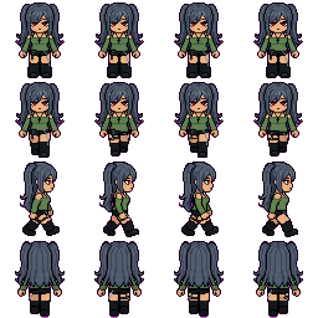 Gale movement sprite