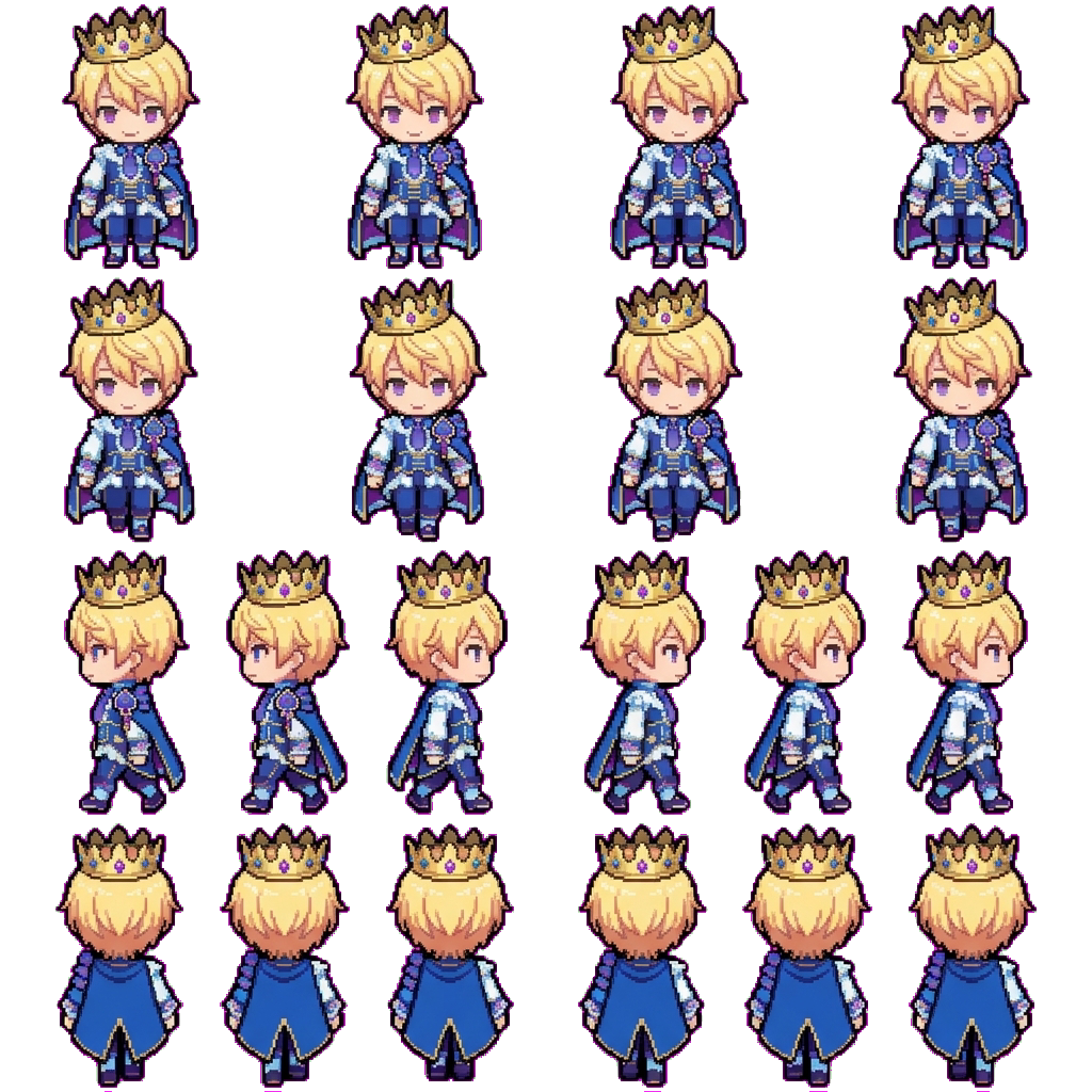 Тсукаса movement sprite