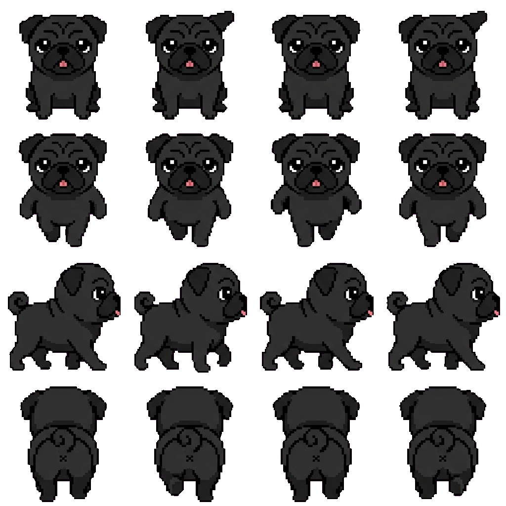 Potasio movement sprite