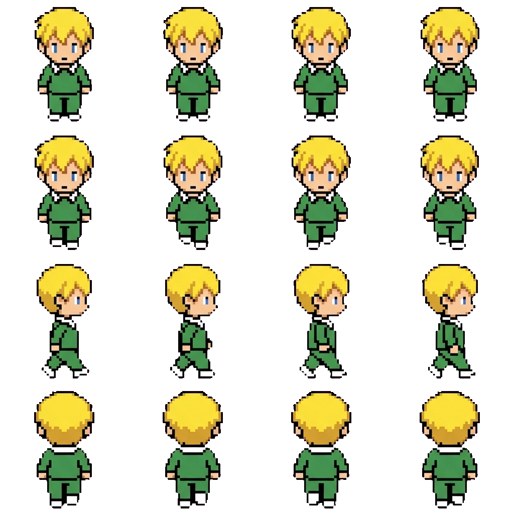 Leo movement sprite