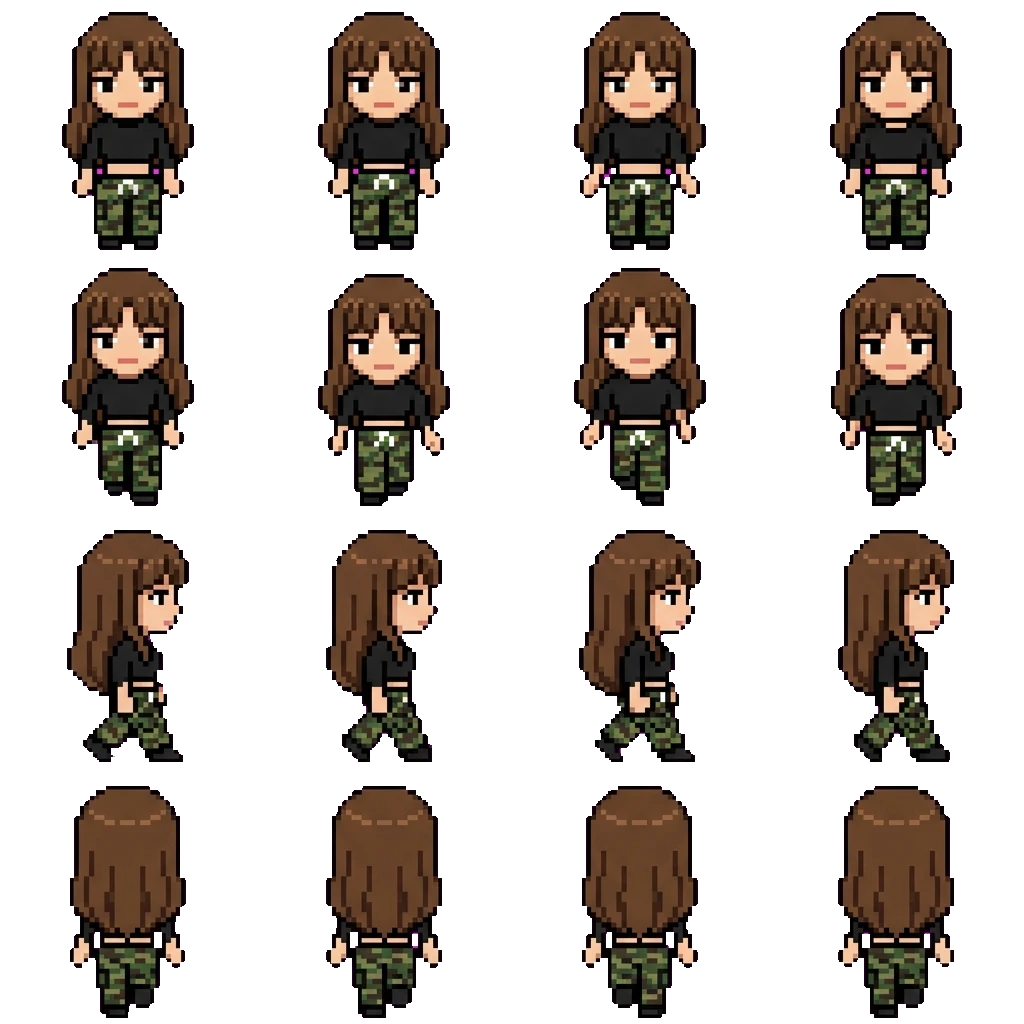 Lalisa movement sprite