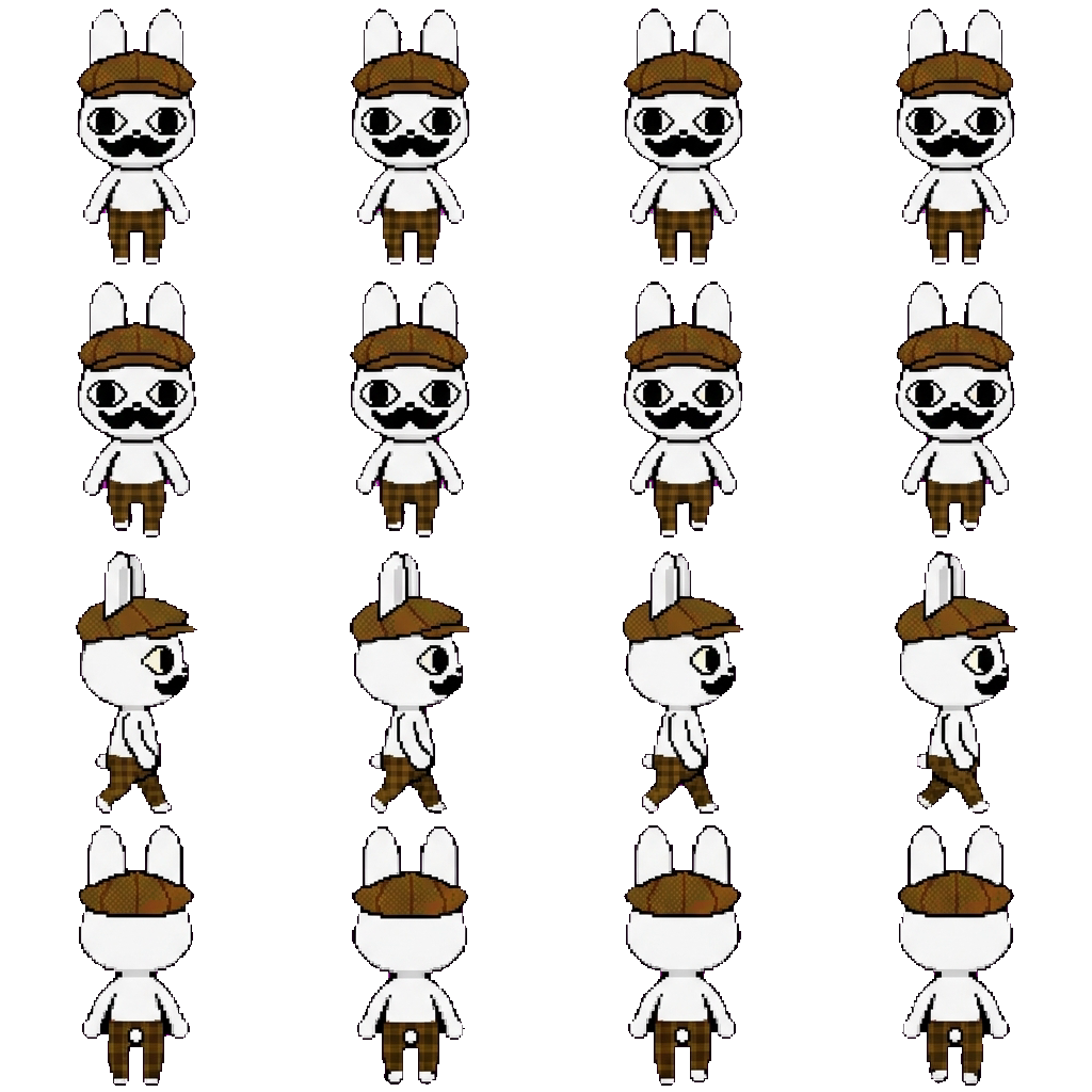 Barney movement sprite
