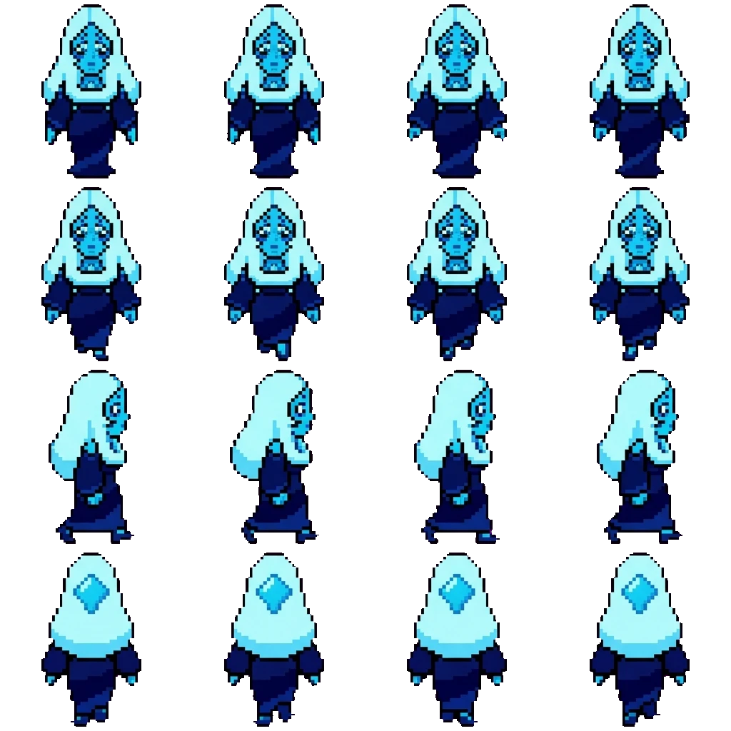 Blue Diamond movement sprite