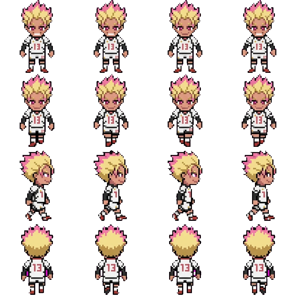 Ryusei Shidou movement sprite