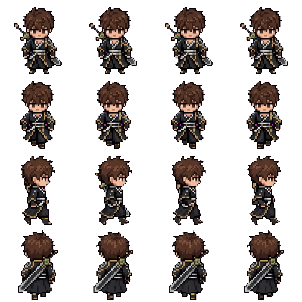 Kurosaki movement sprite