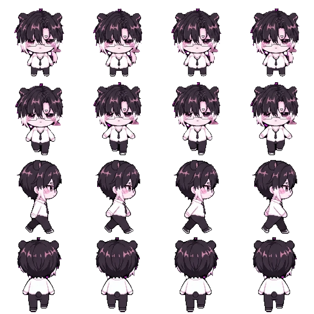 Oreo movement sprite