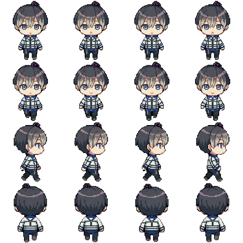 Mikoto movement sprite