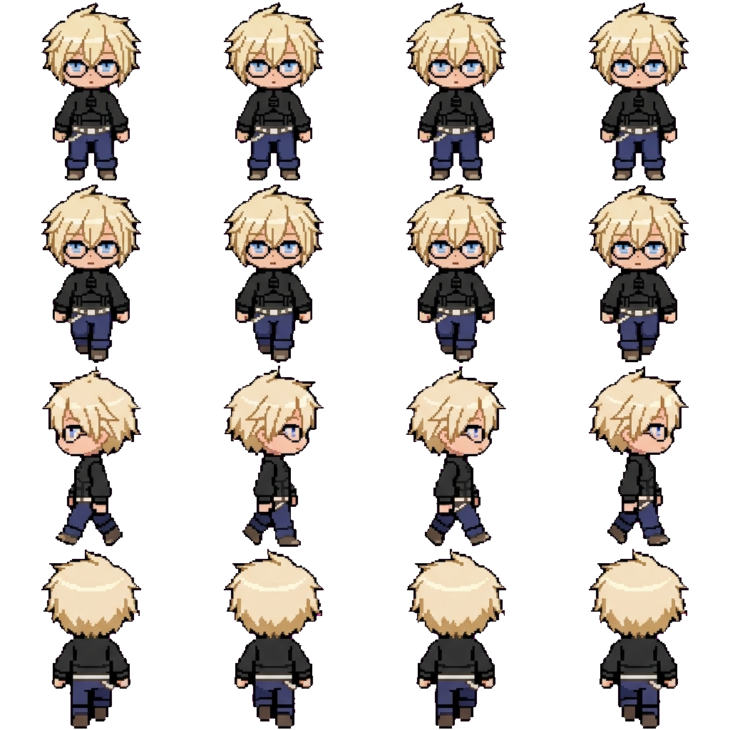Angel le'french movement sprite