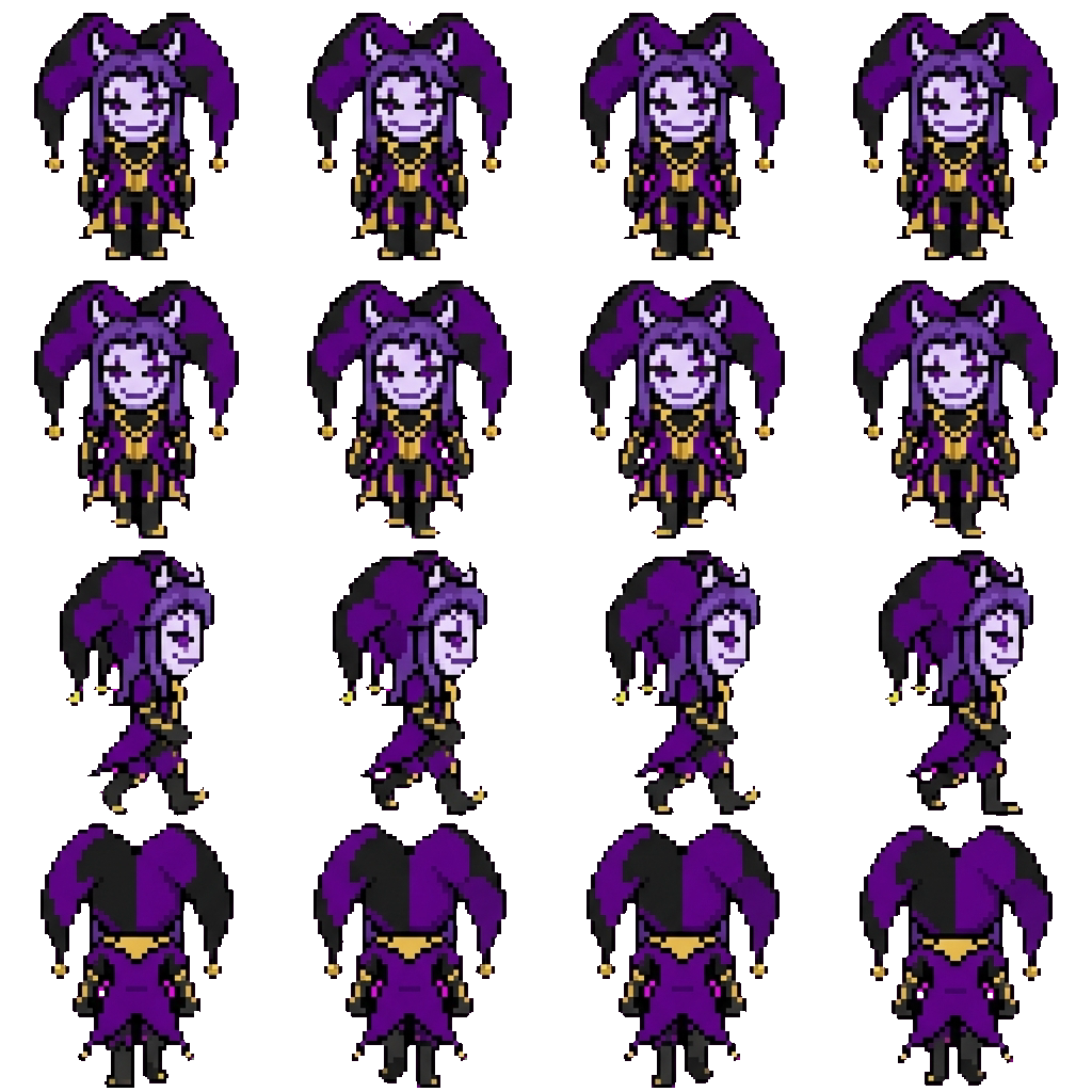 Jester movement sprite