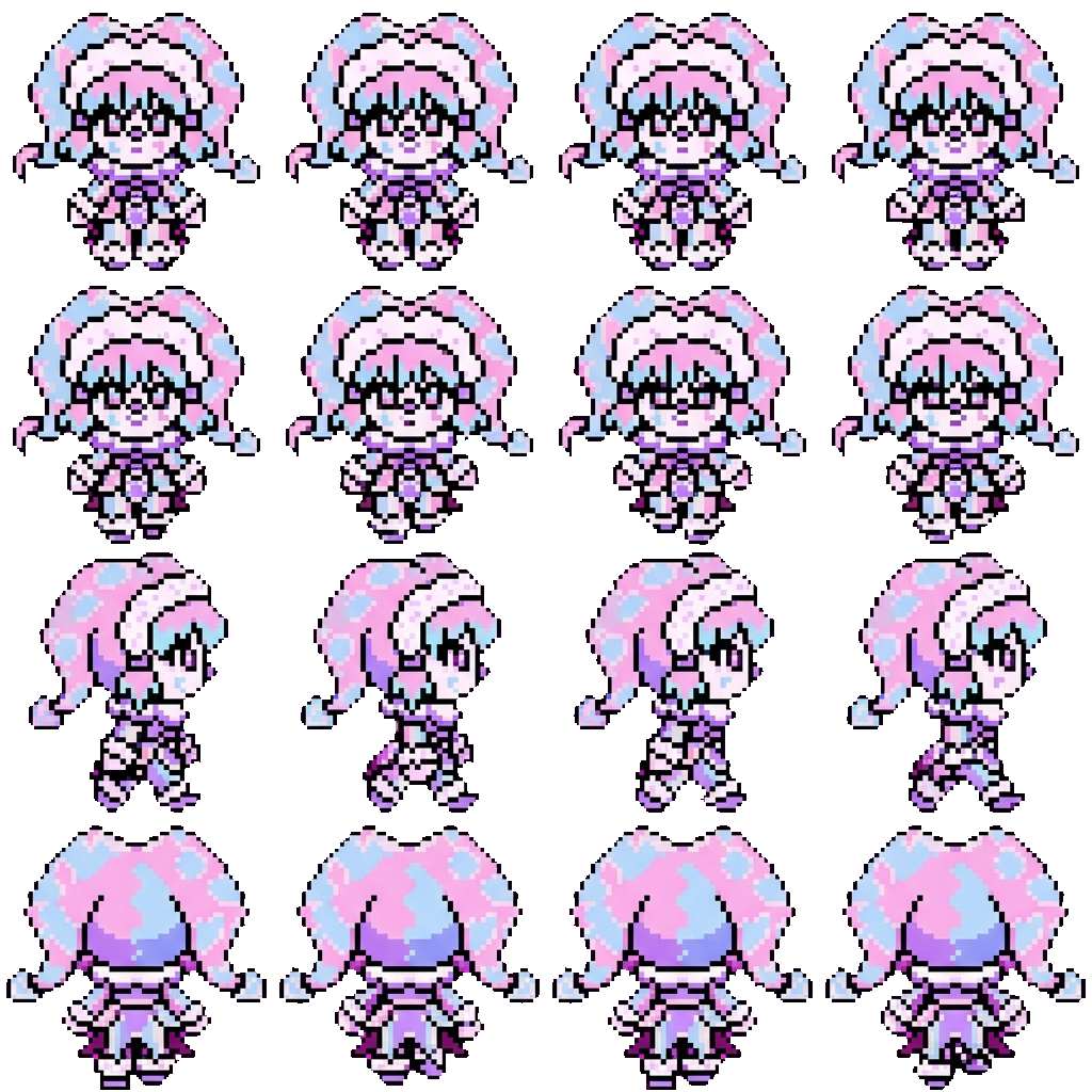 Sugar movement sprite
