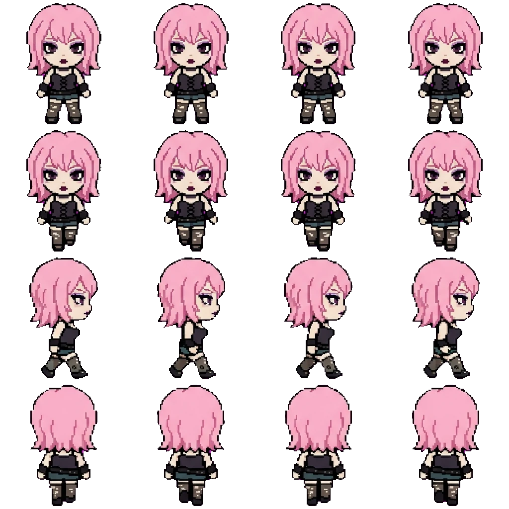 Rulita Rose movement sprite